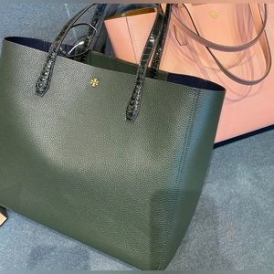 Tory Burch Blake Pebbled Leather Tote